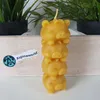 Bienenwachskerze vier Schweine aufeinander 9 cm Produktbild-Vorschau 1