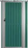 vidaXL Gartenhaus Grün 118,5x97x209,5 cm Verzinkter Stahl Produktbild-Vorschau 4