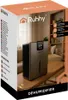 The image shows the packaging of a Ruhhy dehumidifier, with a product image on the front. Anteprima dell’immagine prodotto