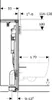 Geberit GIS Element f. WWC 114 cm Ecklösung Podgląd zdjęcia produktu 5