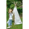 Eduplay Tipi Zelt weiß - Spielzelt für Kinder - Baumwolle - Produktbild-Vorschau 3
