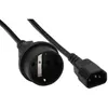 InLine Netz Adapter Kabel, Kaltgeräte C14 auf Schutzkontakt Produktbild-Vorschau 5