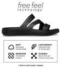 Crocs Getaway Strappy Damen Komfort-Pantoletten Natur Produktbild-Vorschau 15