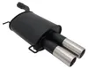 Novus acier sport Silencieux BMW E60 2x76 rond en acier Voir les images du produit 1