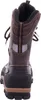 A rear view of a brown winter boot. Anteprima dell’immagine prodotto