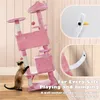 Yaheetech 138 cm H Kratzbaum Kletterbaum Katzenbaum mit 3 Produktbild-Vorschau 4
