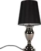 Moderne Tischlampe H:48cm Schwarz Tischleuchte Lampe Produktbild-Vorschau 1
