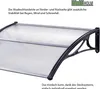 Haustürvordach 120 x 75 cm Hohlkammerplatte Produktbild-Vorschau 6