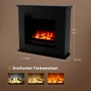 Glow Fire Elektrokamin 'Europa' | LED Standkamin in schwarz Produktbild-Vorschau 4