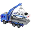 Camion Dépanneuse avec grue Voiture de police Voir les images du produit 6
