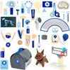 A collection of toy veterinary medical instruments and accessories arranged on a white background. Anteprima dell’immagine prodotto