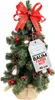Creative Home Mini Weihnachtsbaum Geschmückt Rot | 40 cm | Produktbild-Vorschau 1