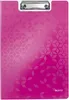 Leitz WOW Clipfolder with cover, A4, Hartschaumstoff, Pink, Produktbild-Vorschau 1