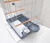 Vogelkäfig Elena Chrom grau Vogelheim mit Zubehör Produktbild-Vorschau 6