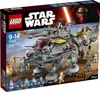 The image shows the box of a LEGO Star Wars Captain Rex's AT-TE set, with the product and minifigures displayed prominently. Podgląd zdjęcia produktu