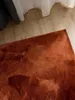 benuta Basic Kunstfaser Fellteppich Furry - Orange 230x330 Produktbild-Vorschau 3