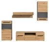 Kastensysteem Caserta, eikenhoutdecor, grijs. Productafbeelding-voorbeeld 2