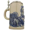 Bierkrug mit Zinndeckel 0,7 L – München Motiv – Produktbild-Vorschau 8