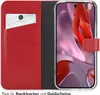 Selencia Echtleder Klapphülle Google Pixel 9A - Rot Produktbild-Vorschau 3