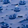 MSV Rutschfeste Dusch-/Badematte Bad - PVC - dunkelblau - Produktbild-Vorschau 3
