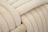 Panca Softy Crema - Panca in Velluto Annodato, Struttura in Anteprima dell’immagine prodotto 6