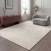 Teppich Wohnzimmer Kurzflor Skandi Japandi Boho Abstraktes Produktbild-Vorschau 2