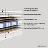ALTDECOR Polsterbett mit Bettkasten, Fußteil und Produktbild-Vorschau 9