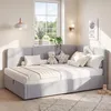 Flieks Hydraulisches Schlafsofa 90x200cm mit Stauraum, Produktbild-Vorschau 2