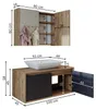 Roomart ATLANTIC-100 Badmöbel-Set 3-teilig 100 cm breit, Produktbild-Vorschau 7