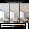 60W LED Kristall Deckenleuchte, Moderne Pendelleuchte Rund Produktbild-Vorschau 11
