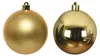 Weihnachtsbaumkugeln Set 12 Stück Ø 6 cm hellgold Produktbild-Vorschau 6
