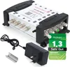 ZEHNDER 5/8 Multischalter für Quattro & Quad LNB, Produktbild-Vorschau 1