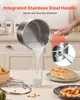 Pentola da 4 QT, pentola in acciaio inossidabile con Anteprima dell’immagine prodotto 6