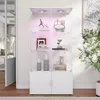 LED Vitrine - Glasvitrine - 78,5 x 35 x 164 cm - 3 Produktbild-Vorschau 4