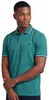 Poloshirt 2-Knopf-Piqué Fred Perry grün 100% Baumwolle Produktbild-Vorschau 6