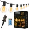 LED reťaz do záhrady, 15 m, 25 žiaroviek, s diaľkovým Náhľad obrázku produktu 1