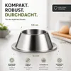 Eierbecher Edelstahl Eier Becher Metall Frühstück Produktbild-Vorschau 4