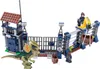 A LEGO Jurassic World Dilophosaurus attack playset with two minifigures and a dinosaur. Produktbild-Vorschau