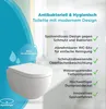 Alpenberger Hänge WC Spülrandlos | Gäste WC Kloschüssel Produktbild-Vorschau 8