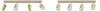 KAR-LIGHTING Spotbalken 4‑flammig Gold, Metall – Produktbild-Vorschau 7