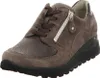 A single brown sneaker with a wedge heel is shown against a white background. Produktbild-Vorschau