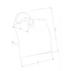 Porte-papier hygiénique Remo, blanc (7050733-20) Voir les images du produit 3