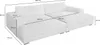 KAWOLA Big Sofa MADELINE Cord taupe Produktbild-Vorschau 7