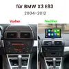Awesafe 9“ 6+128GB autorádio pre BMW X3 od roku 2003 Navi Náhľad obrázku produktu 2