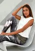 LASCANA ACTIVE Leggings Tropical gemustert-khaki-hellrosa Produktbild-Vorschau 7
