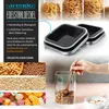 Barattoli per alimenti Arendo, set di 2 contenitori in Anteprima dell’immagine prodotto 3