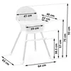 Chaise d'alimentation Nukido Lilo beige Voir les images du produit 4