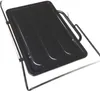 A black ironing board rest with a metal frame, shown from a slightly elevated angle against a white background. Náhled obrázku produktu