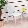Homestyle4u Gartenstuhl WM Grau 4er Set stapelbar Produktbild-Vorschau 15