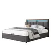 okwish 180×200: letto imbottito con luci a LED e cassetti, Anteprima dell’immagine prodotto 10